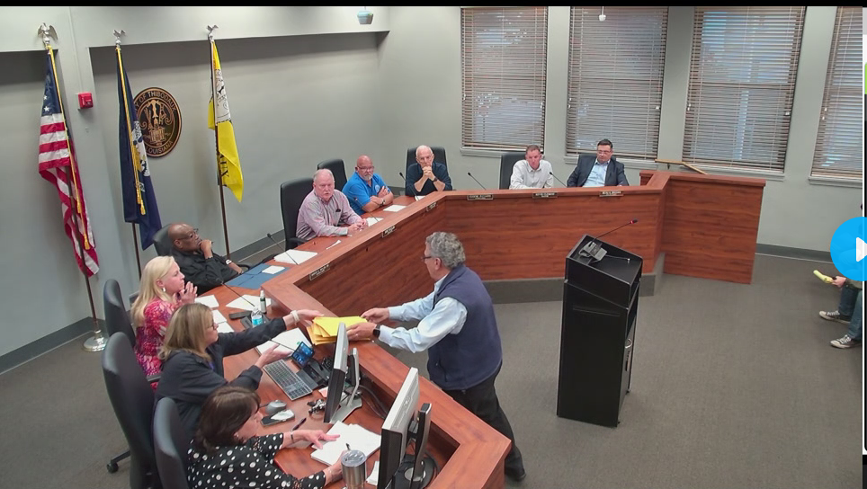 Public Records Request Given to the Thibodaux Mayor & City Council on 8/5/2025