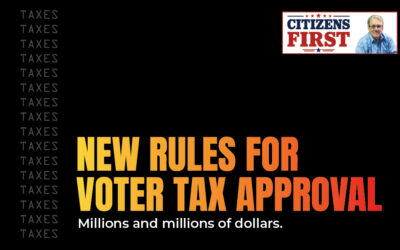 New Voter Standards for Taxes & Renewals